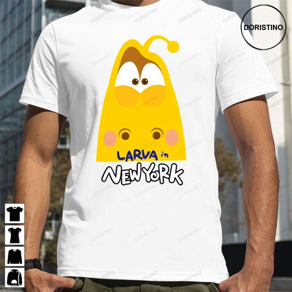 New York Larva Cartoon Limited Edition T-shirts